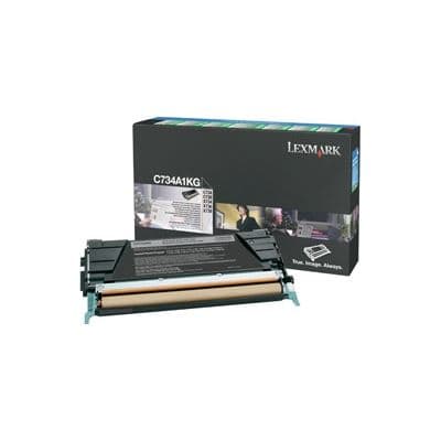 Lexmark Lexm C734 Black Toner Cart LX734A1KG