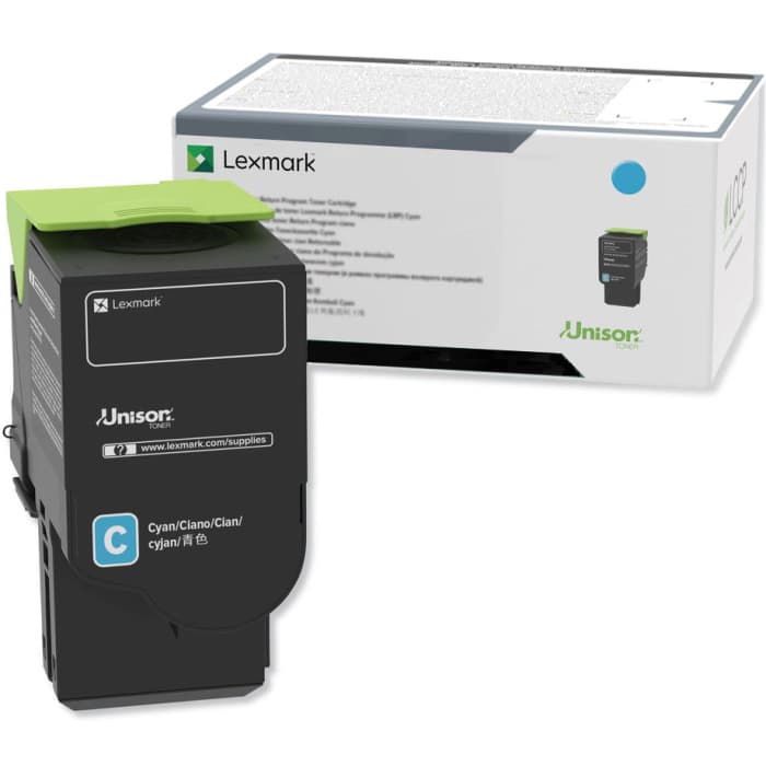 Lexmark Lexm 75M10C0 Cyan Toner LX751C