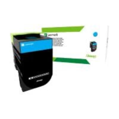 Lexmark Lexm 808SC Std Cyan Toner LX808SC