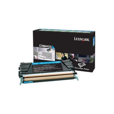 Lexmark Lexm C748H1CG HY Pre Cyan Cart LXC748H1CG