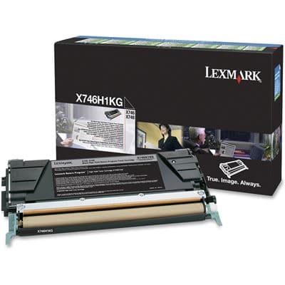 Lexmark Lexm X746H1KG HY Blk Pre Cart LXX746H1KG