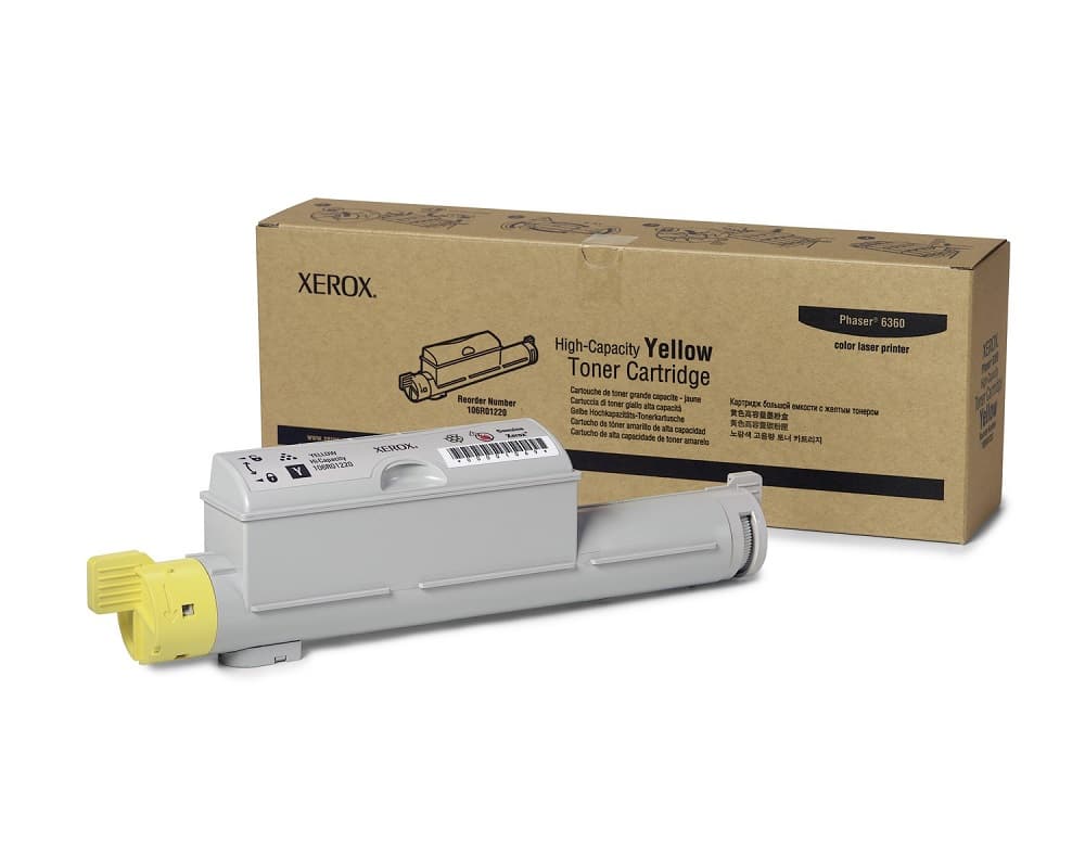 Fuji Xerox FX Phaser 106R01220 Yell Toner X106R220