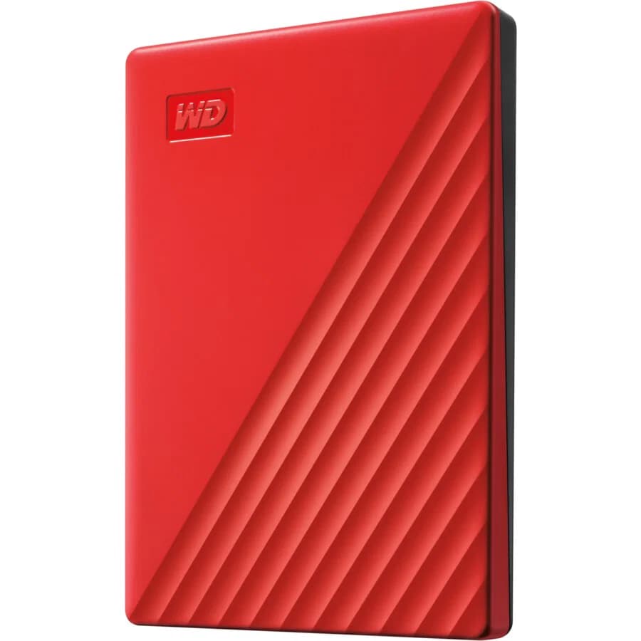 WD WD My Passport 2TB USB 3.0 External HDD Red WDBYVG0020BRD-WESN