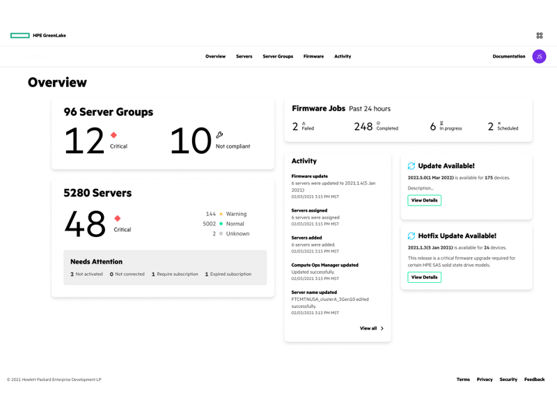 HPE Servers & Storage